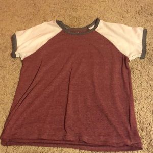 American Eagle ringer t-shirt